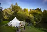 King Size Bell Tent at Lloyds Meadow Glamping