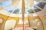 Stargazer Bell Tent at Lloyds Meadow Glamping