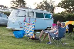 Non Electric Grass Campervan Pitches at Harry's Field