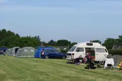 Non Electric Grass Motorhome Pitches at Harry's Field