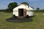 Glamping Yurt at The Hollies Leisure Resort