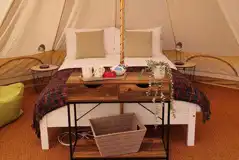 Family Bell Tent at Old College Glamping