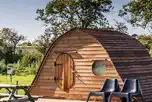 Glamping Pod at The Hollies Leisure Resort