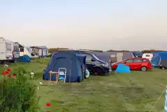 Electric Grass Pitches at Hardyes Countryside Camping