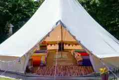 Festival Bell Tent at Kits Coty Glamping