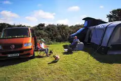 Non Electric Campervan Pitches at Fairview Camping