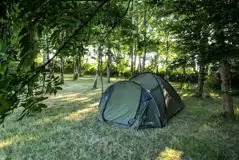 Grass Tent Pitches at Reforge Retreat