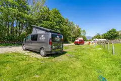 Electric Hardstanding Pitches at Thirlspot Farm Camping