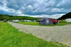 Non Electric Grass Touring Pitches at Ty Cerrig Caravan and Camping