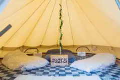5m Furnished Bell Tents at The Holmsted Himalayas