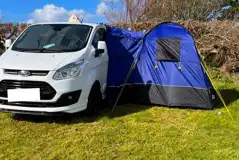 Non Electric Grass Campervan Pitches at South Hoggs Hideaway