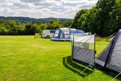 Electric Grass Pitches at Greenhills Holiday Park