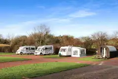 Electric Hardstanding Pitches at Greenway Farm Campsite