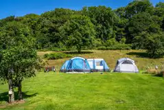 Valley Electric Grass Pitches at Watermouth Valley Camping Park