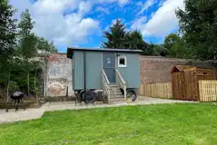 Shepherd's Hut at Willey Estates Camping