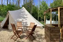 Bell Tent at Deer Barn Retreats