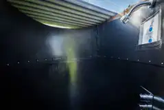 Barafundle Yurt bathroom