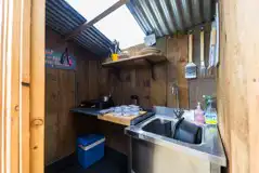 Barafundle Yurt facilities