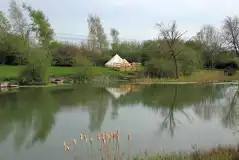 Dreamcatcher Bell Tent at Stonebridge Fishing Lakes