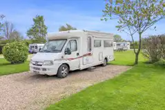 Electric Hardstanding Pitches at Silverhill Woodland Retreats