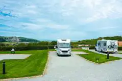 Fully Serviced Hardstanding Pitches at Tan Y Bryn Touring