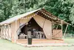 Exmoor Safari Tent at Harford Bunkhouse and Camping