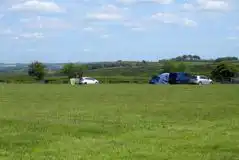 Electric Grass Pitches at Bales Ash Campsite
