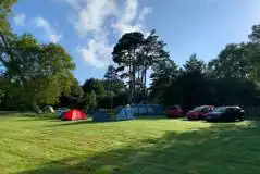 Non Electric Grass Pitches at River Wye Campsite