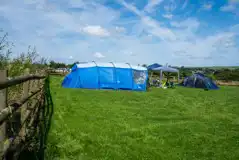 Non Electric Grass Pitches (Family Friendly) at Knotlow Farm