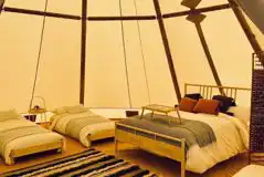 Large Tipis at GreenWood Tipi Glamping