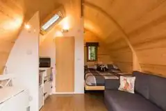 Fox Ensuite Glamping Pod (Pet Friendly) at Thornfield Camping Cabins