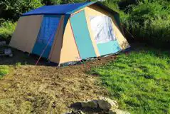 Retro Tent at The Mushroom Farm and Campsite