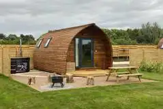 Wigwams With Hot Tubs  at Wigwam Holidays Orchard Stables
