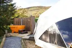 Camping Domes With Hot Tub (Pet Friendly) at Loch Tay Highland Lodges