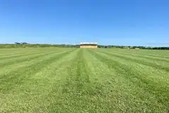 Non Electric Grass Pitches at Trevose View Farm
