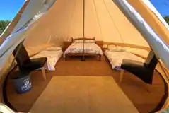 Bell Tents (Pet Free) at Trewrach Glamping