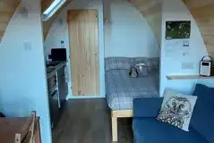 Owl Ensuite Glamping Pod (Pet Free) at Thornfield Camping Cabins