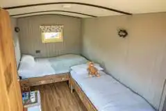 Orchid Shepherd's Hut (Double and Single Bed) at Range Farm Glamping Norfolk
