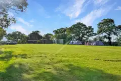 Non Electric Grass Pitches at Corn Bwch Campsite