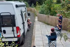 Serviced Hardstanding Pitches (Optional Electric) at Flesk Water Camping