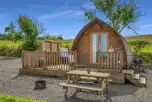 Deluxe Wigwam Pods With Hot Tub at Hilly Cow Wigwams