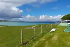 Non Electric Grass Backpacker Pitches at Barra Sands Campsite