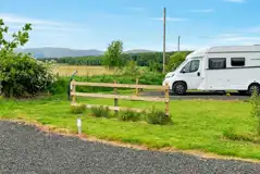 XL Fully Serviced Hardstanding Pitches at Highland Gateway Glamping and Caravanning