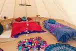 Bell Tents at St Leonards Farm Caravan and Camping Park