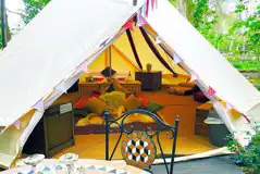 Bedouin Bell Tent at Hollington Park Glamping