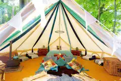 Moroccan Bell Tent at Hollington Park Glamping