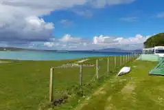 Electric Grass Tent Pitches at Barra Sands Campsite