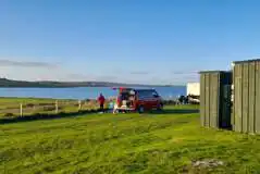 Electric Grass Touring Pitches at Barra Sands Campsite