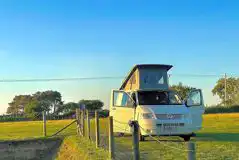 Touring Pitches With Optional Electric  at Maesymeillion Farm Camping