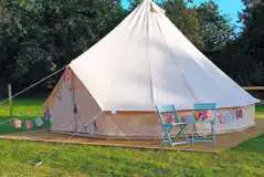 6m Bell Tent at Bumble Bee Meadow Glamping